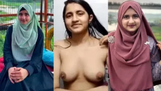 Cute Hijabi Teen College GF Showing On VC Uncut Video