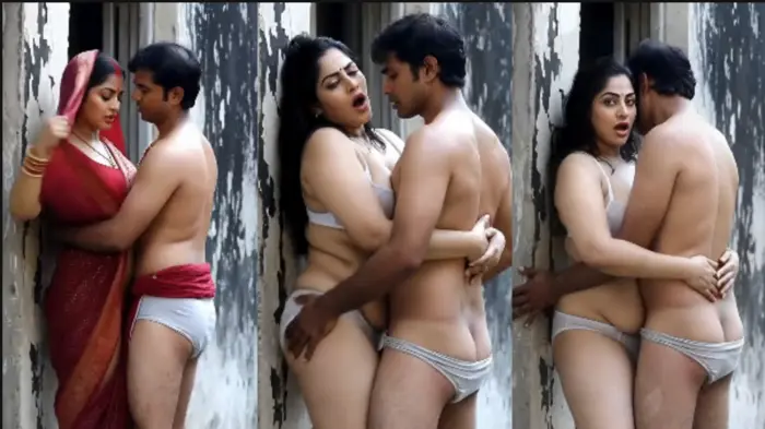 Outdoor Of A Devar Bhabhi In A Ruined House Uncut Video