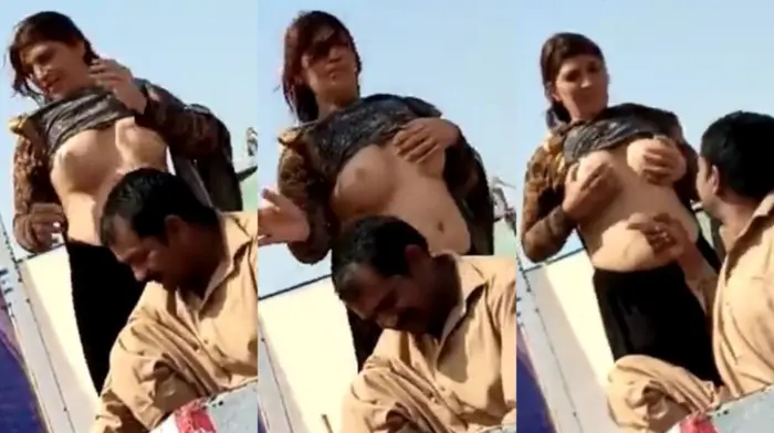 Pakistani Bhabhi Showing Boobs In Outdoor MMS Video